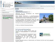 Tablet Screenshot of kreisverband-bamberg.de